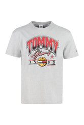 Cotton crew-neck T-shirt